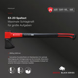 Spaltaxt Bison Black Series SX20