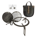 BISON Plancha Grill Set Rund 8-teilig