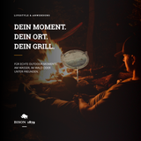 BISON Plancha Grill Set Rund 8-teilig