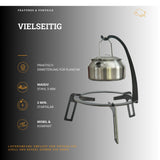 Topfhalter für Plancha Grill rund